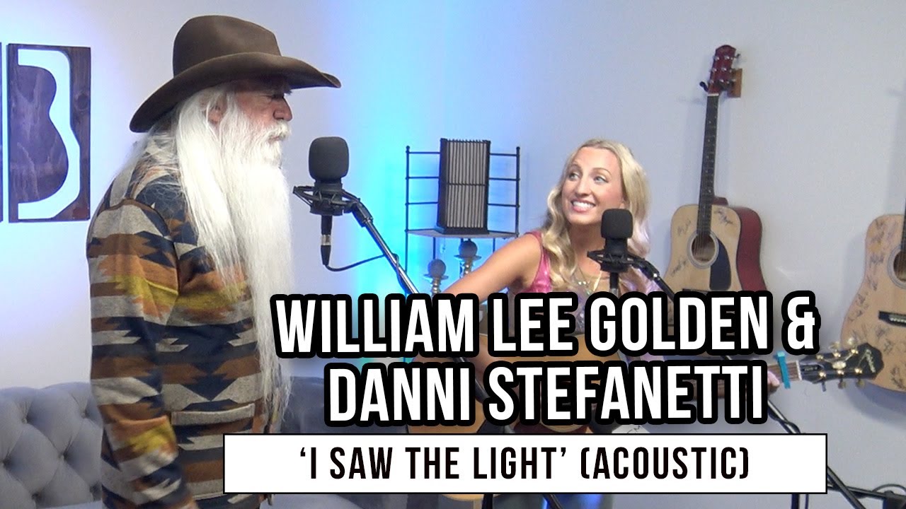 William Lee Golden & Danni Stefanetti | ‘I Saw The Light’ (acoustic)