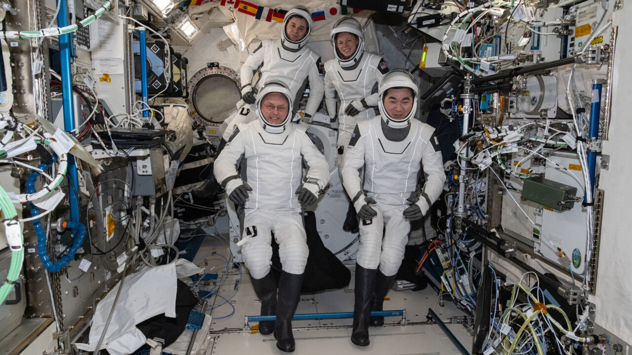 NASA Hosts SpaceX Crew-11 Astronauts for Public Event at Headquarters