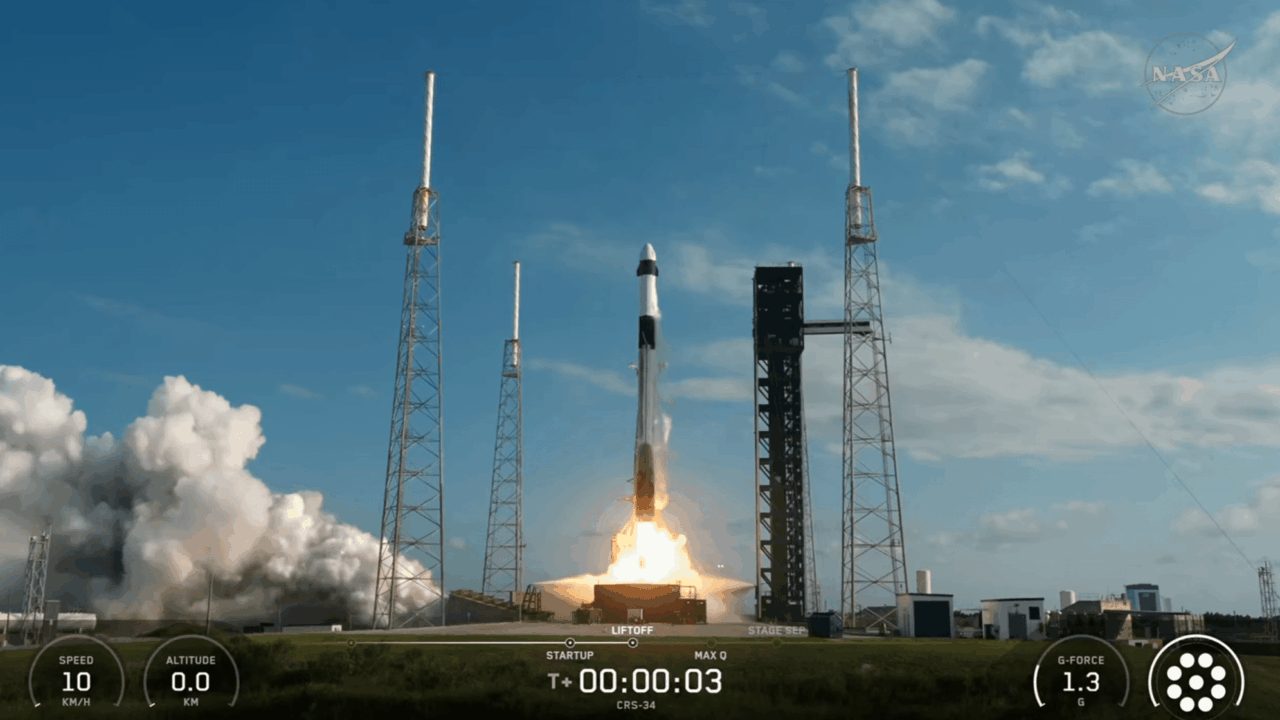 NASA Science, Cargo Launch on 34th SpaceX Resupply Mission to Station
