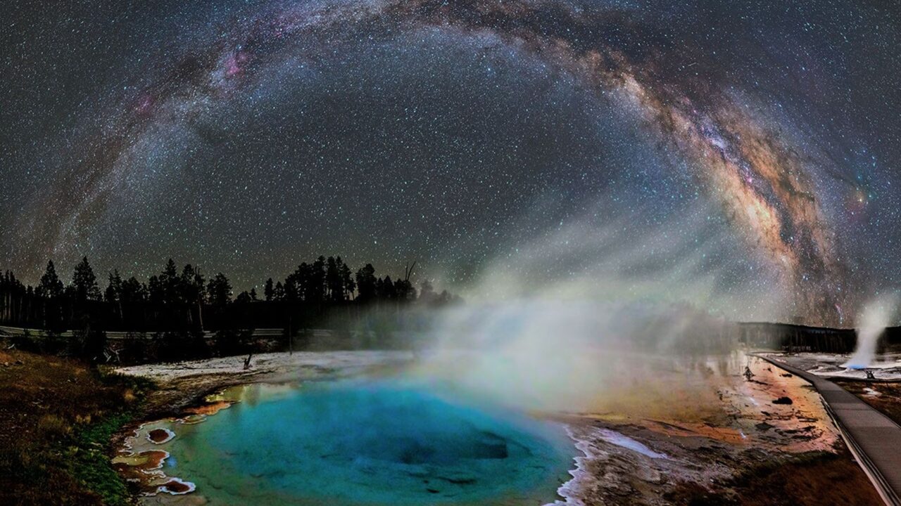 APOD: 2026 August 16 – Milky Way over Yellowstone
