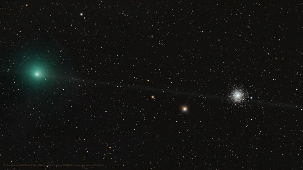 APOD: 2026 August 8 – A Messier Moment for Tempel 2