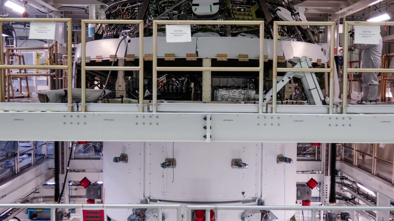 Artemis III Orion Crew and Service Models Joined