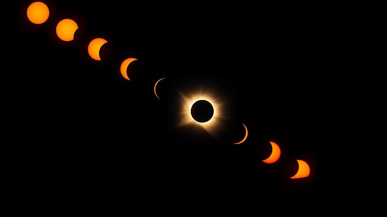 NASA Shares Views of August Solar Eclipse from Ground, Air, Space