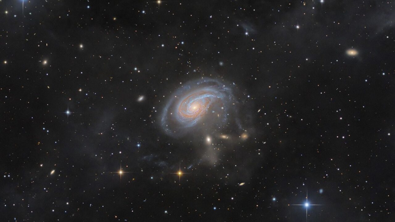 APOD: 2026 September 30 – Arp 78: Peculiar Galaxy in Aries
