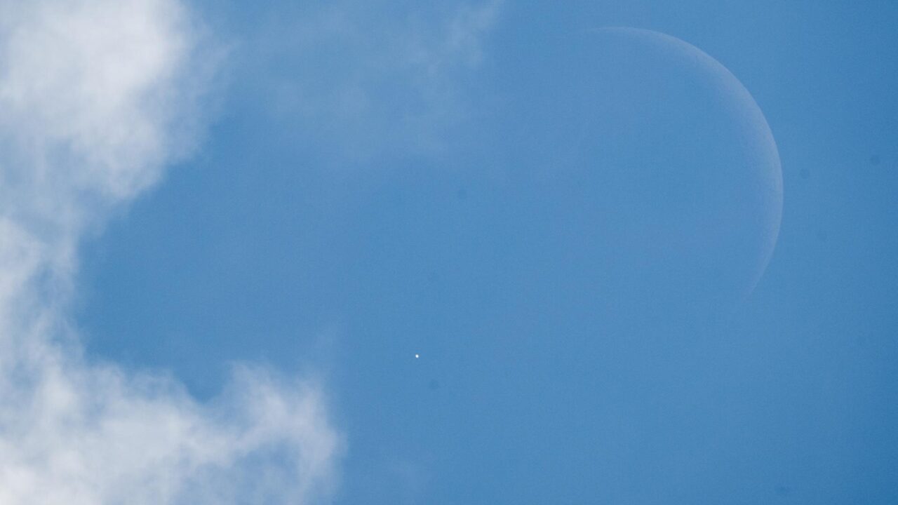 Lunar Occultation of Venus