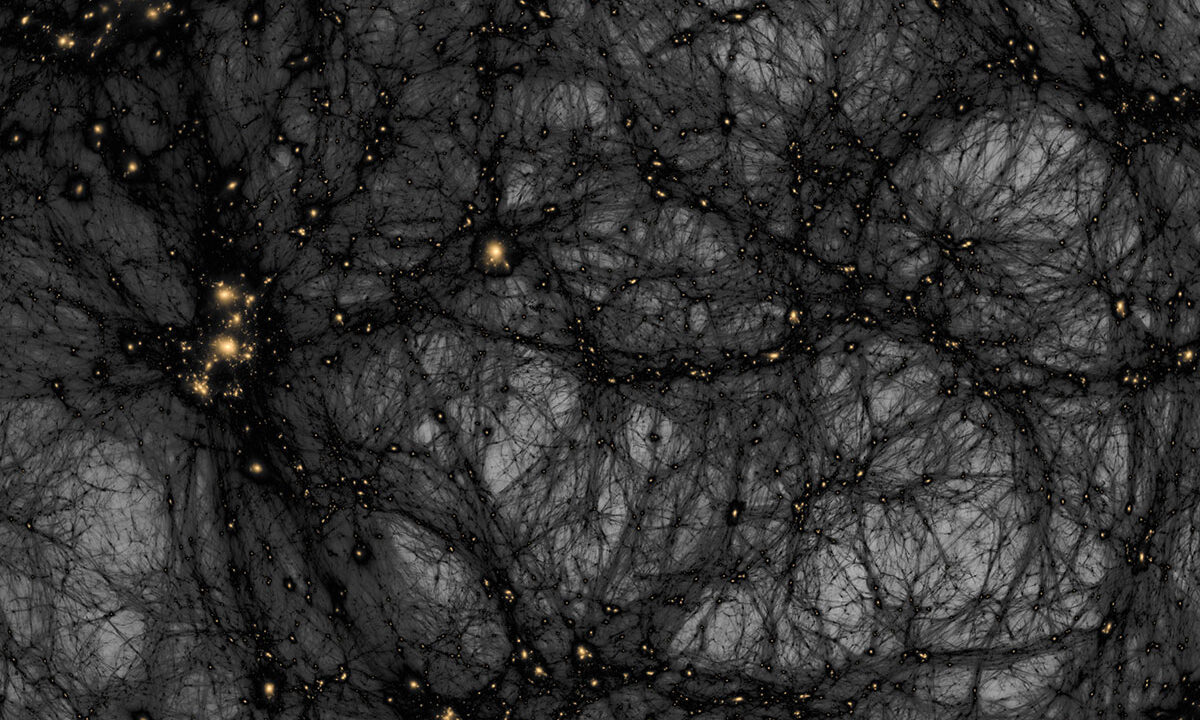APOD: 2026 October 25 – Dark Matter in a Simulated Universe